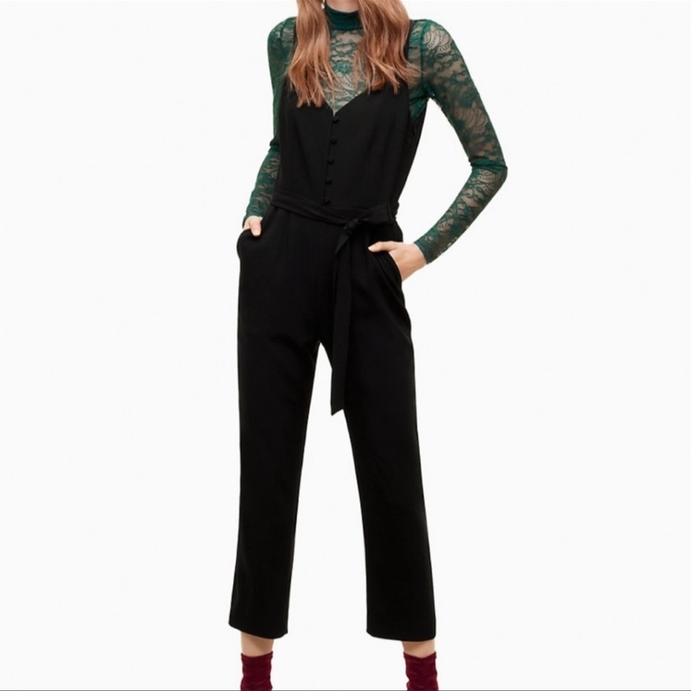 Aritzia Little Moon Petunia Black Junpsuit (NWOT)